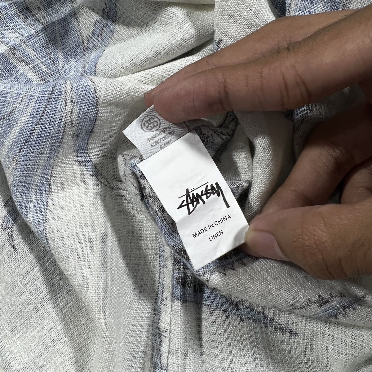 Stussy CACTUS LINEN SS SHIRTS - S - OVERSIZE Size US S / EU 44-46 / 1 - 6 Thumbnail