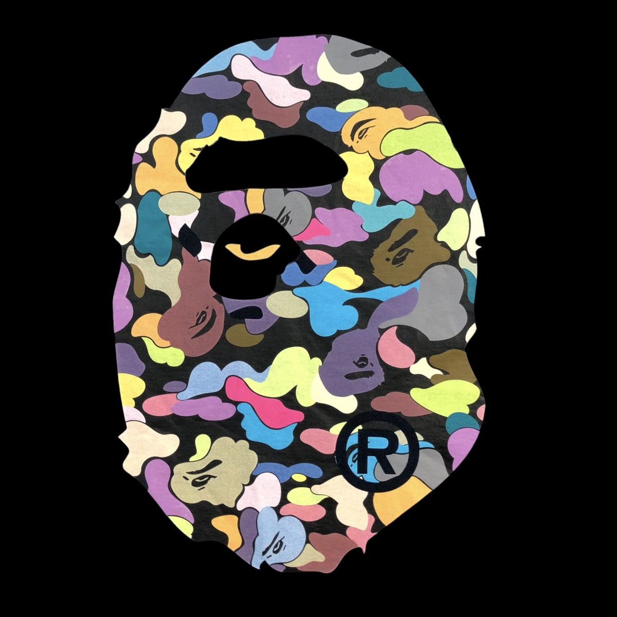 Bape OG Bape Multi Camo Big Head Tee Made In JAPAN Size US M / EU 48-50 / 2 - 4 Thumbnail