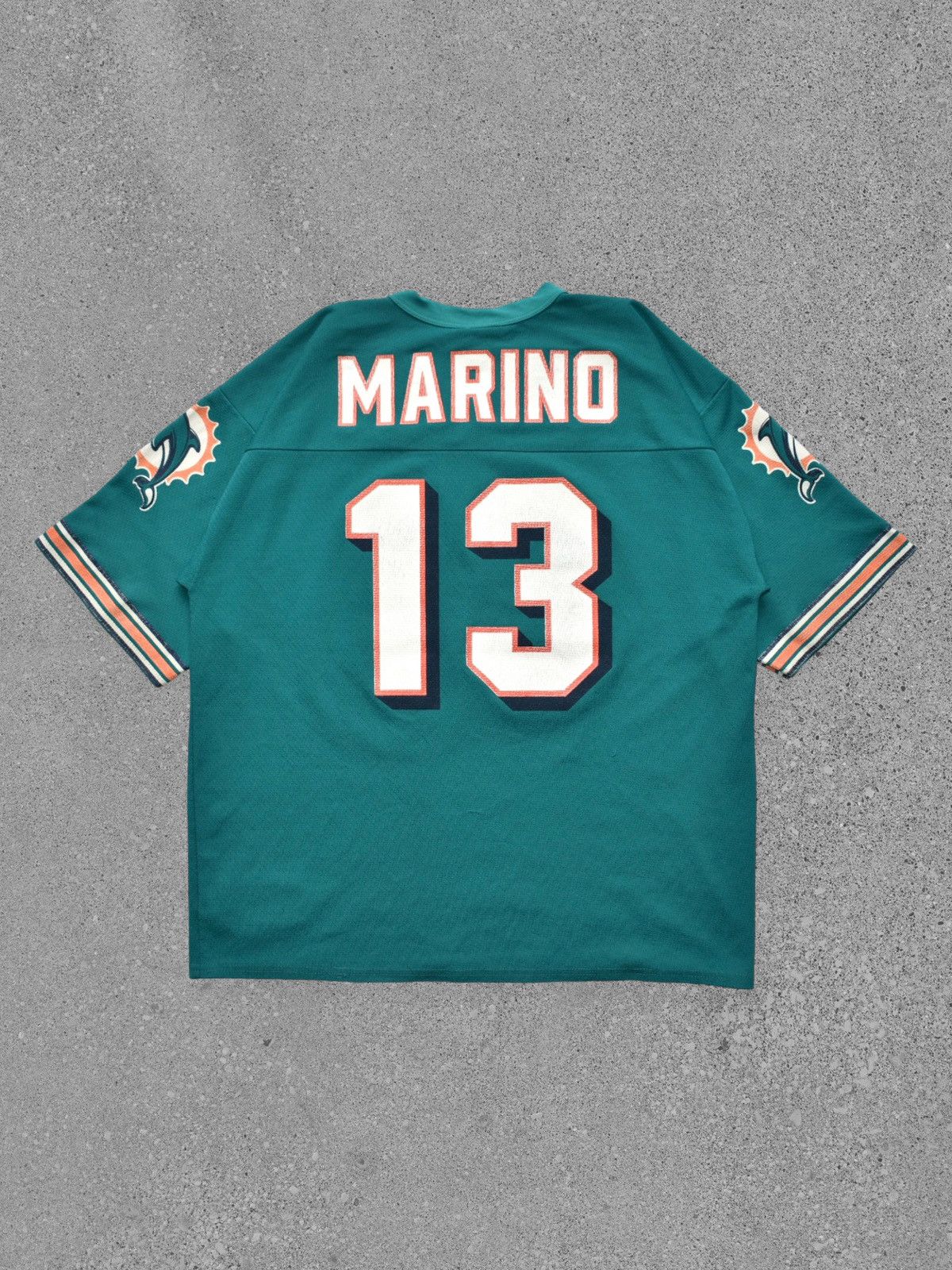 80's Dan Marino Miami Dolphins Rawlings NFL Jersey Shirt Size Medium – Rare  VNTG