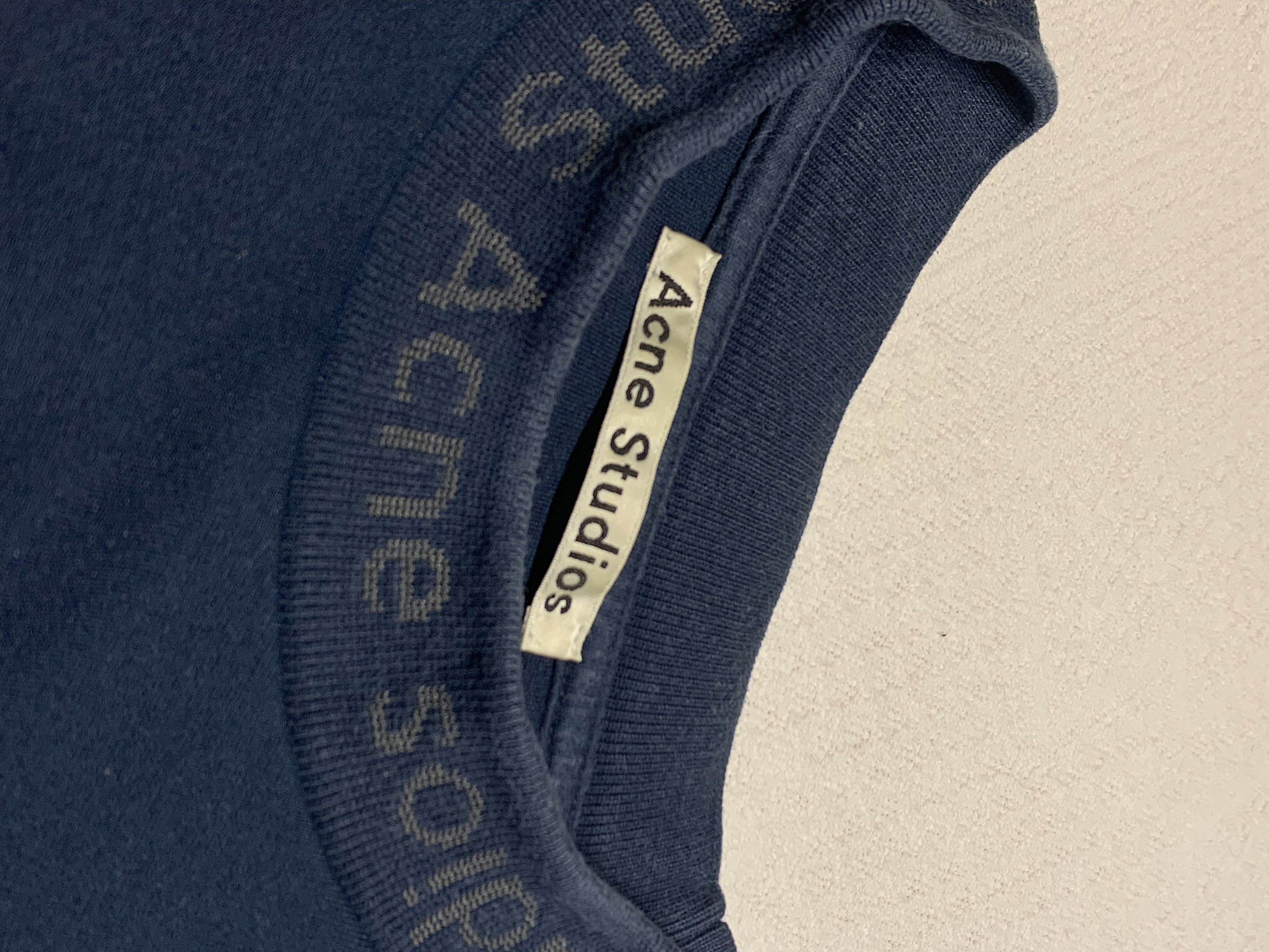 Acne Studios Acne Studios Navid Tee Mineral Blue Size US M / EU 48-50 / 2 - 5 Thumbnail