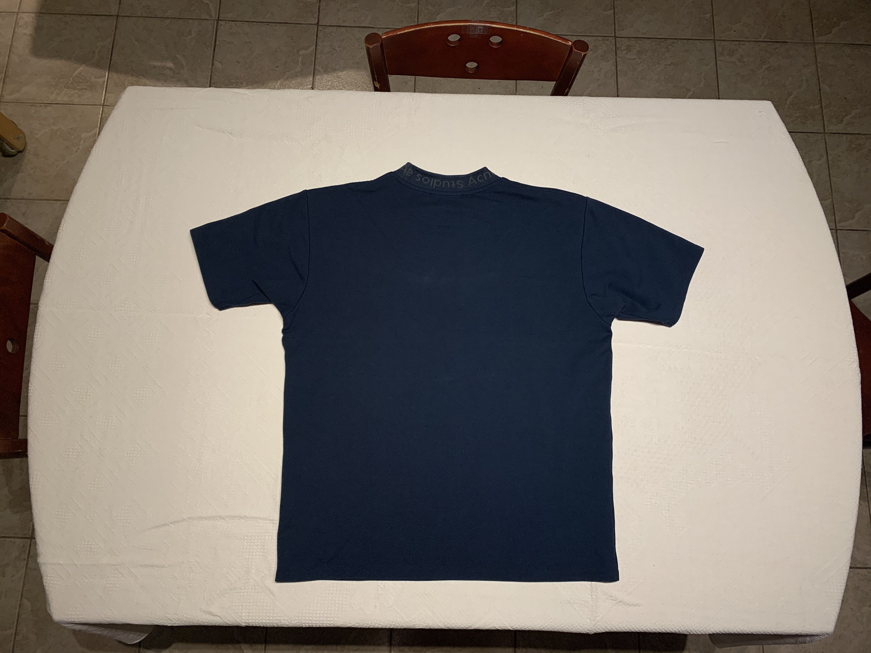 Acne Studios Acne Studios Navid Tee Mineral Blue Size US M / EU 48-50 / 2 - 2 Thumbnail