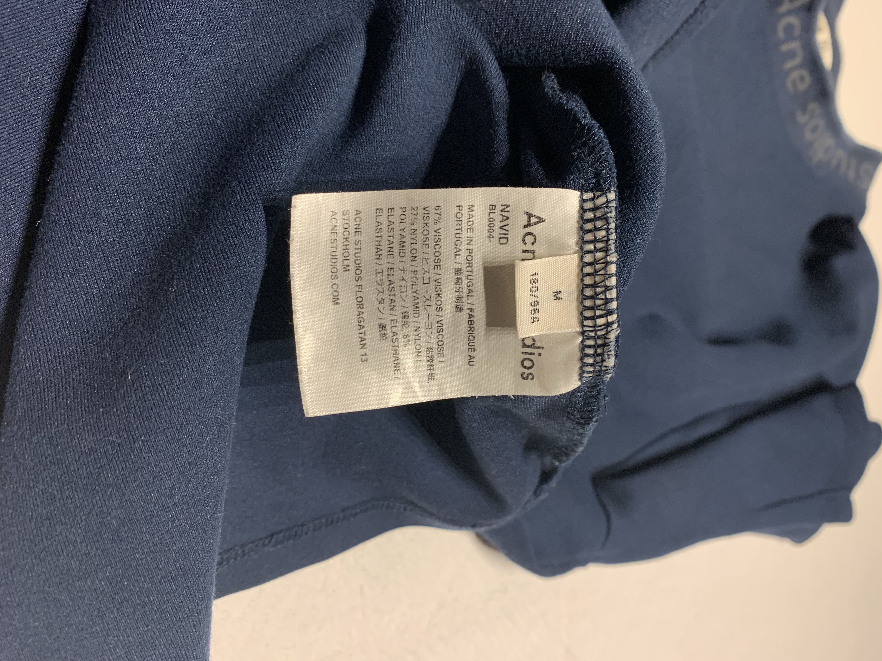 Acne Studios Acne Studios Navid Tee Mineral Blue Size US M / EU 48-50 / 2 - 4 Thumbnail