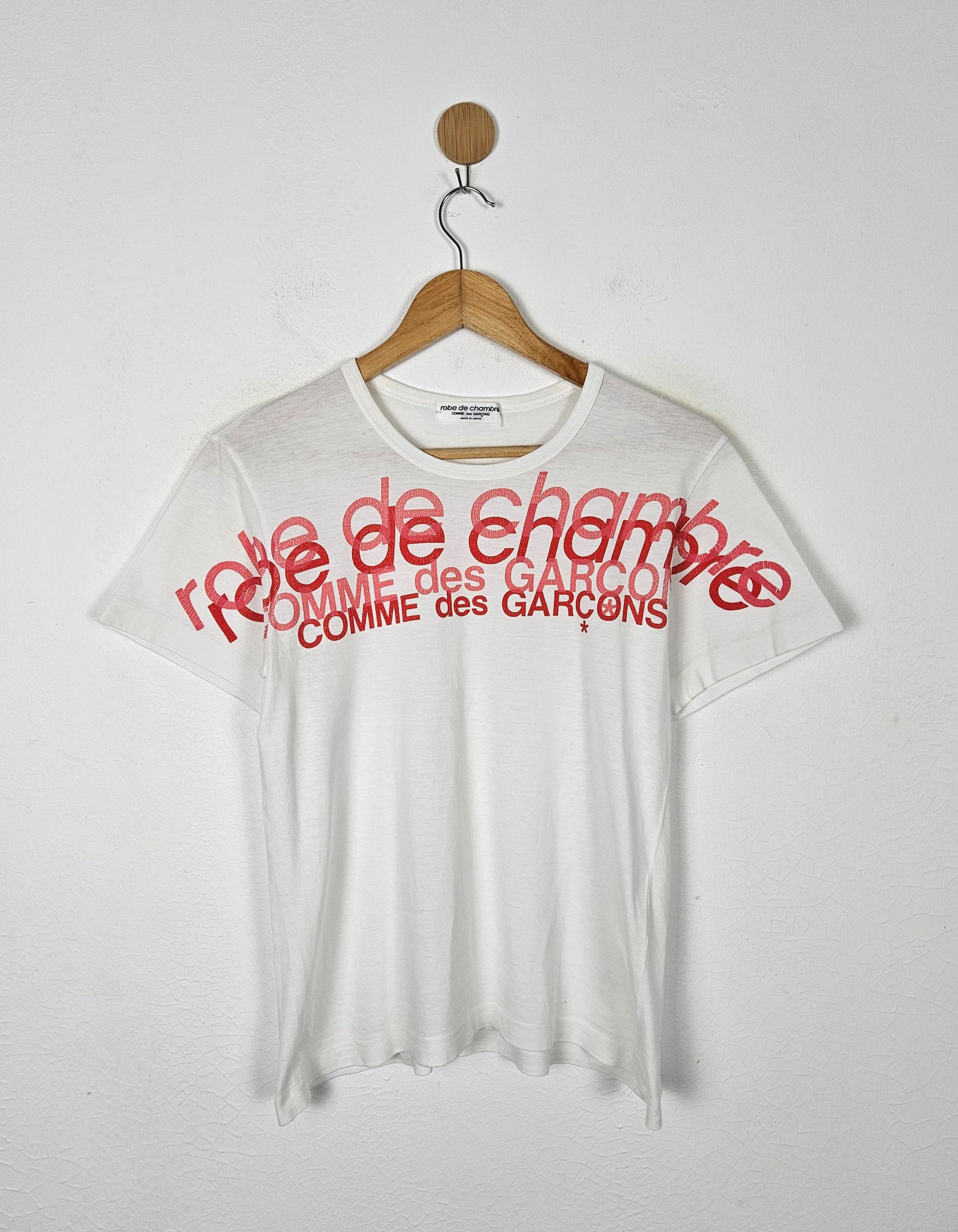 image of Robe De Chambre Comme Des Garcons Cdg Shirt in White, Women's (Size Small)