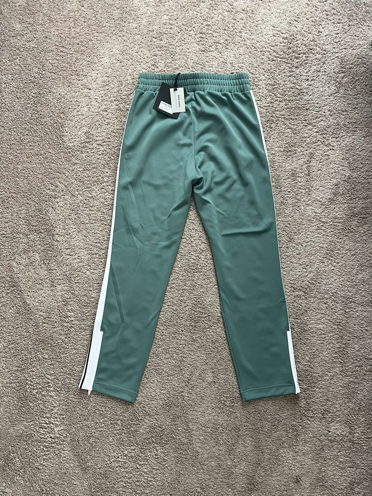 Palm Angels Palm Angels Men's Green Classic Track Pants *NWT* Size US 34 / EU 50 - 3 Thumbnail