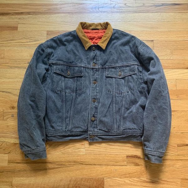 80's“Levi's”Corduroy ReversibleDenim JKT-