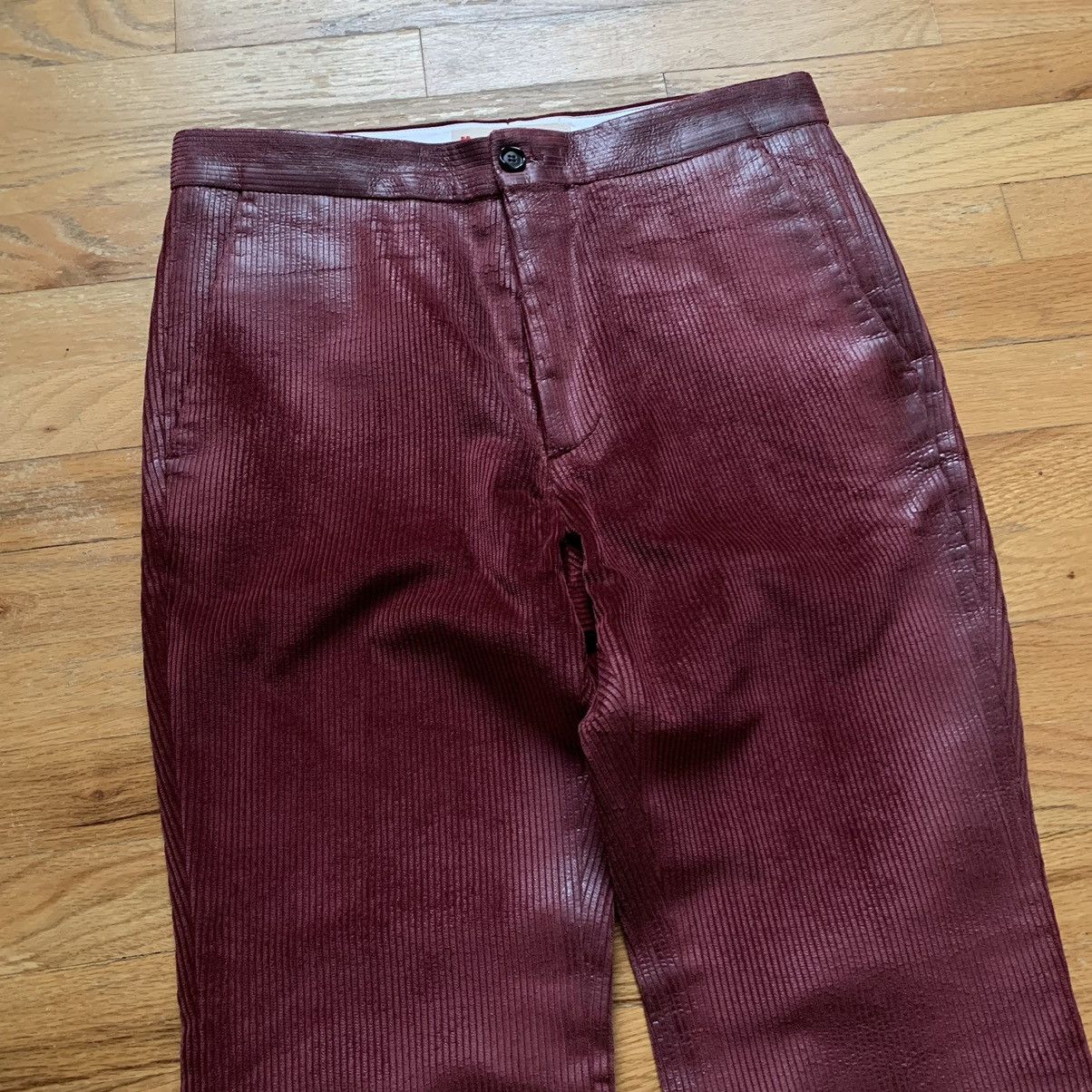Marni FW2020 Waxed Corduroy Pants Size US 31 - 2 Thumbnail