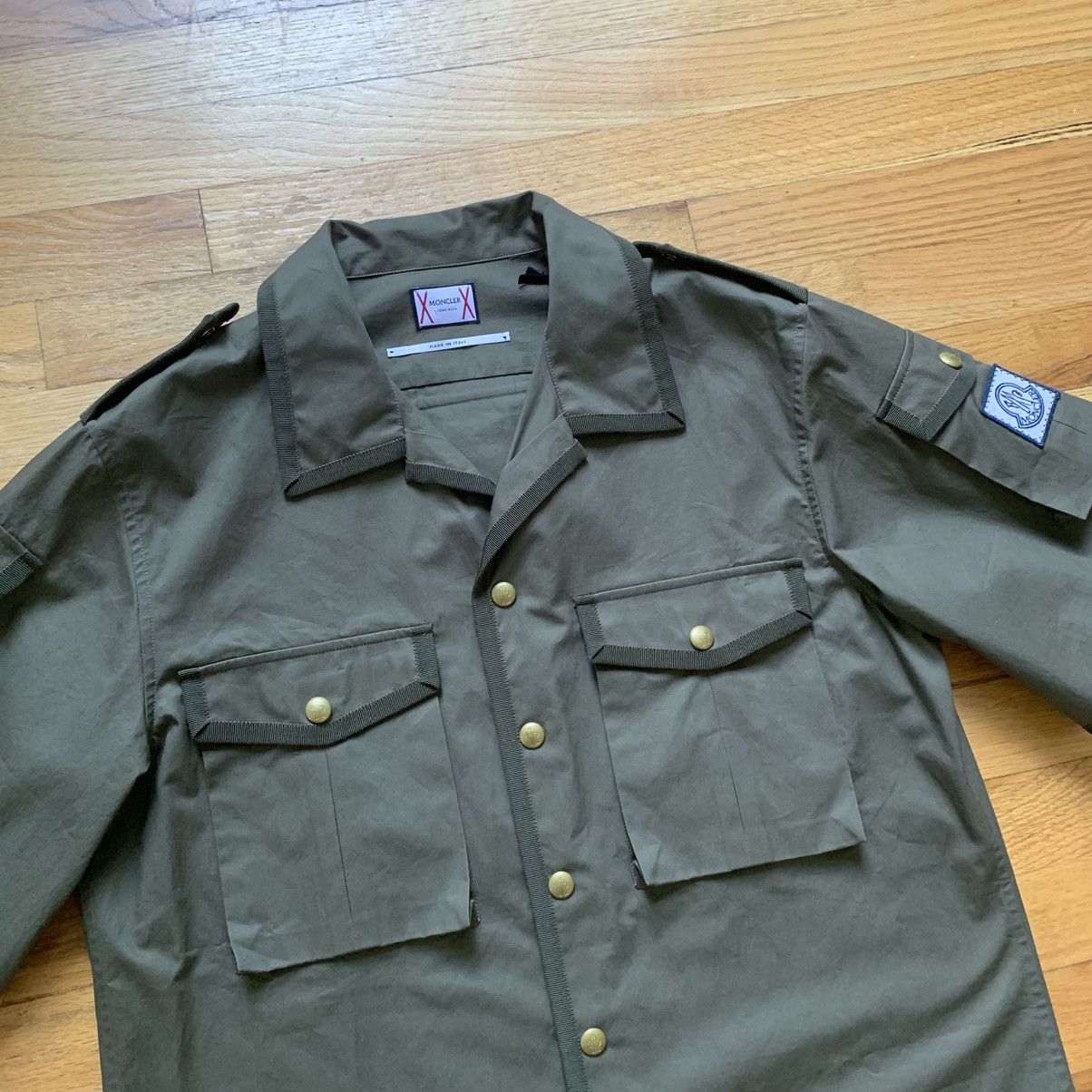 Moncler SS2017 Military Cargo Shirt Size US M / EU 48-50 / 2 - 2 Thumbnail