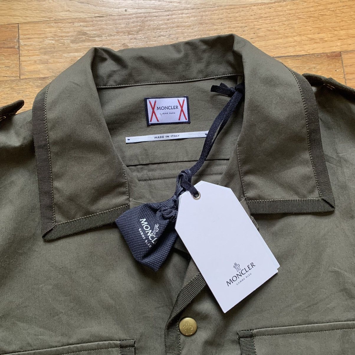 Moncler SS2017 Military Cargo Shirt Size US M / EU 48-50 / 2 - 4 Thumbnail