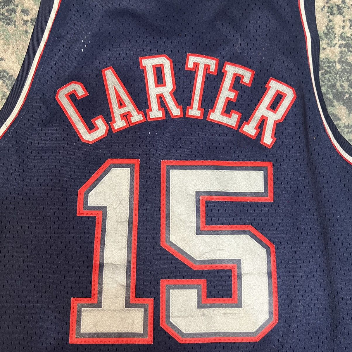 Adidas × Vintage Vince carter Nets basketball jersey nba Size US L / EU 52-54 / 3 - 6 Thumbnail