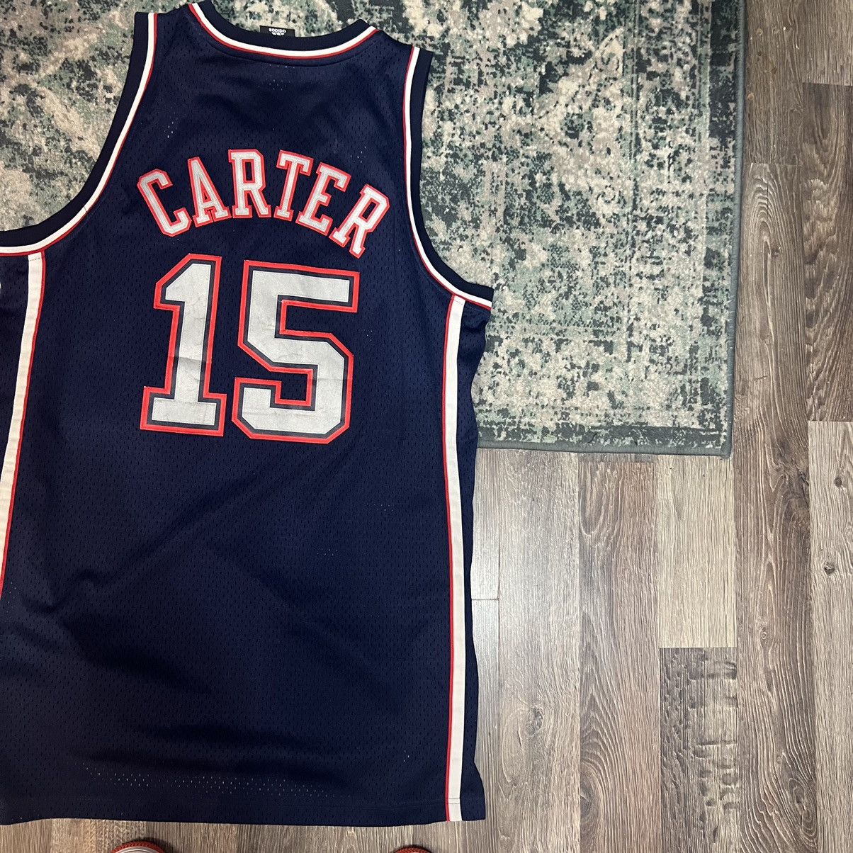 Adidas × Vintage Vince carter Nets basketball jersey nba Size US L / EU 52-54 / 3 - 2 Thumbnail