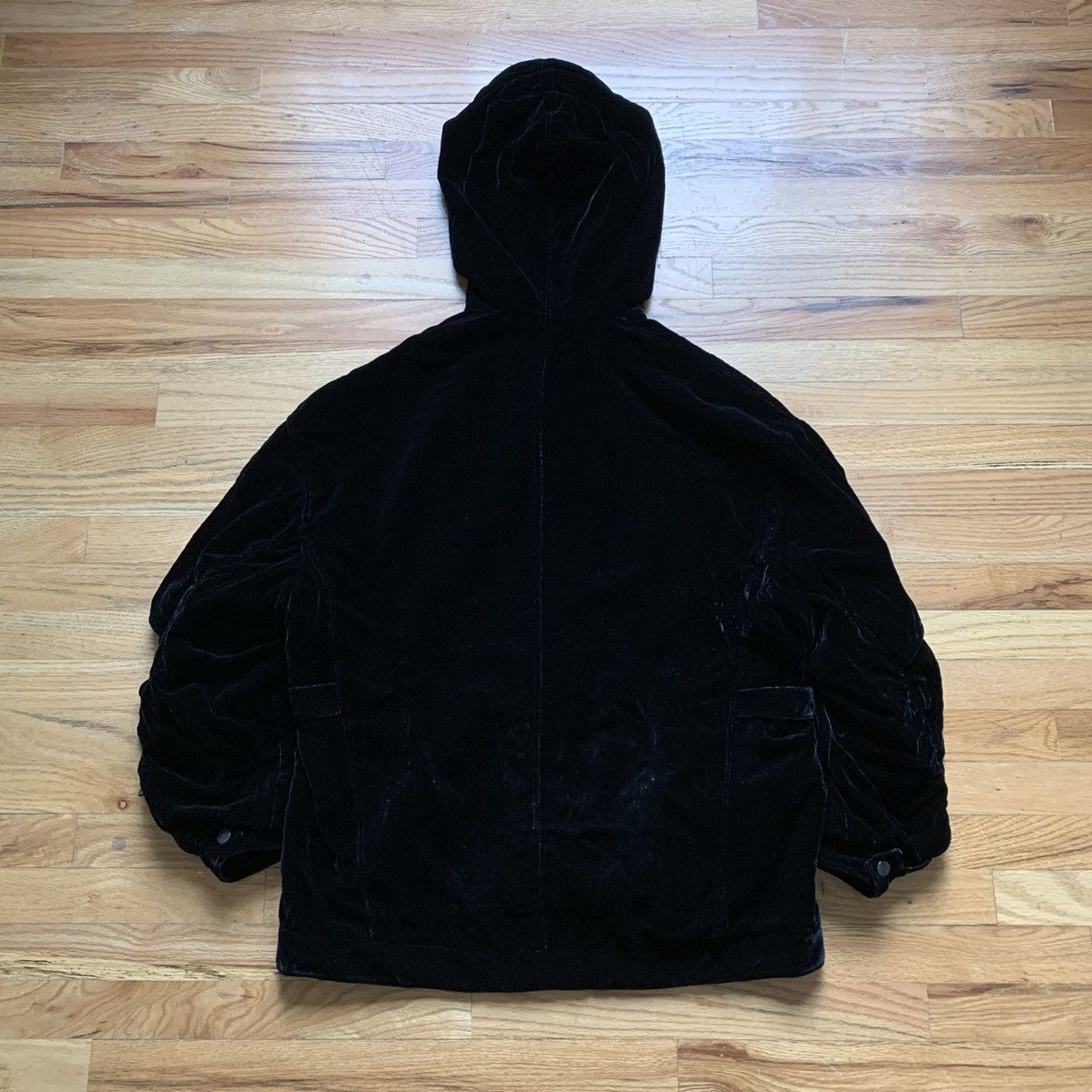 Prada Early 2000s Velvet Parka Size US L / EU 52-54 / 3 - 4 Thumbnail