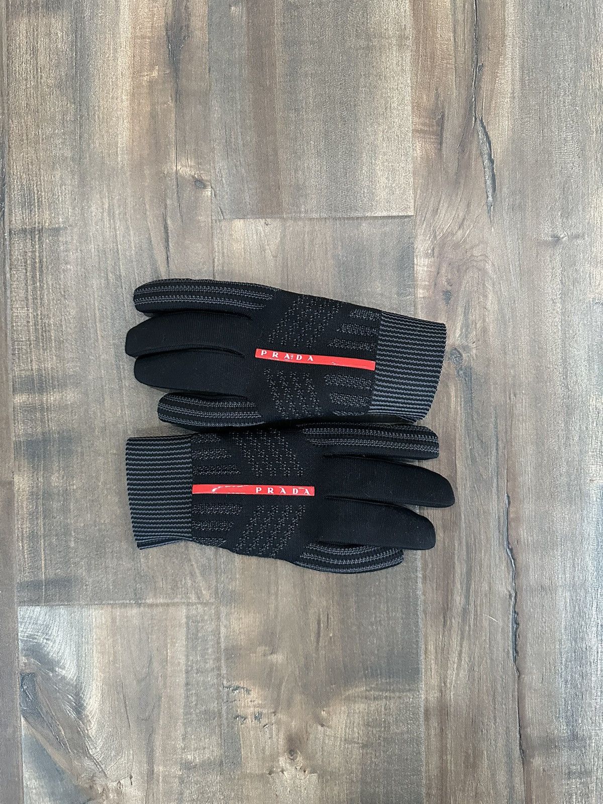 Prada PRADA Windproof knit gloves Grailed