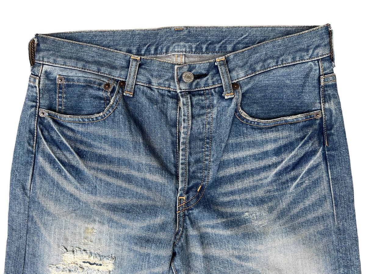 Takeo Kikuchi Takeo Kikuchi Jeans Japan Distressed Denim Jeans 33x31.5 Size US 33 - 7 Thumbnail