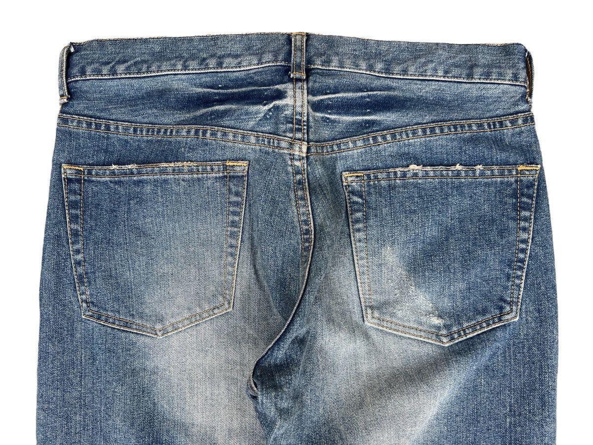 Takeo Kikuchi Takeo Kikuchi Jeans Japan Distressed Denim Jeans 33x31.5 Size US 33 - 5 Thumbnail