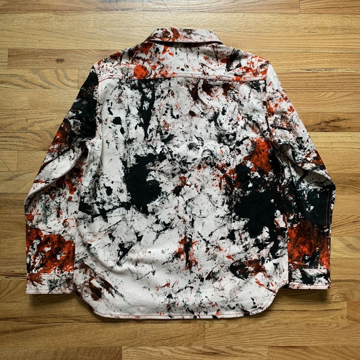 Sterling Ruby S. R. Studios LA CA SS2019 Paint Splatter Soto Shirt Size US M / EU 48-50 / 2 - 5 Thumbnail
