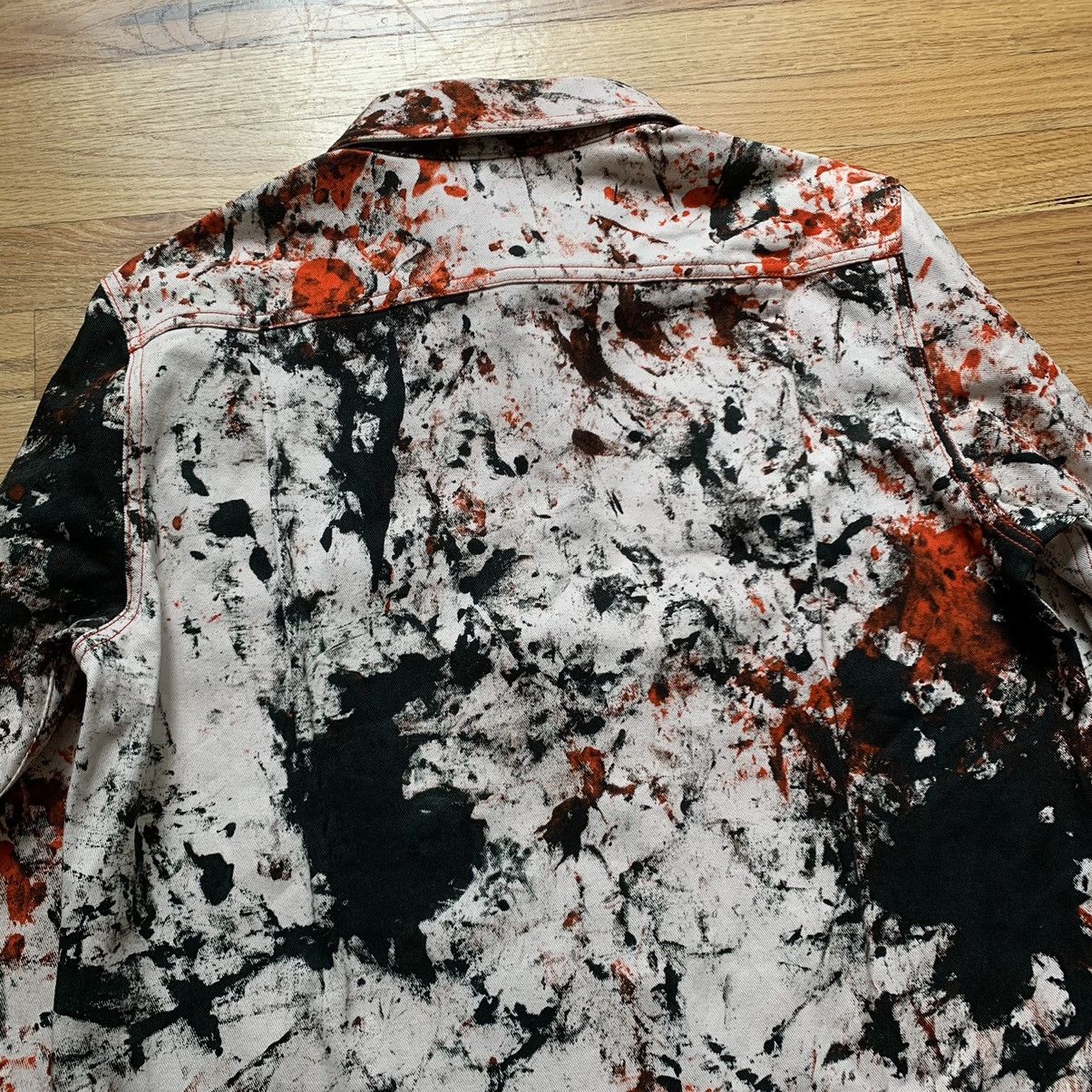 Sterling Ruby S. R. Studios LA CA SS2019 Paint Splatter Soto Shirt Size US M / EU 48-50 / 2 - 6 Thumbnail