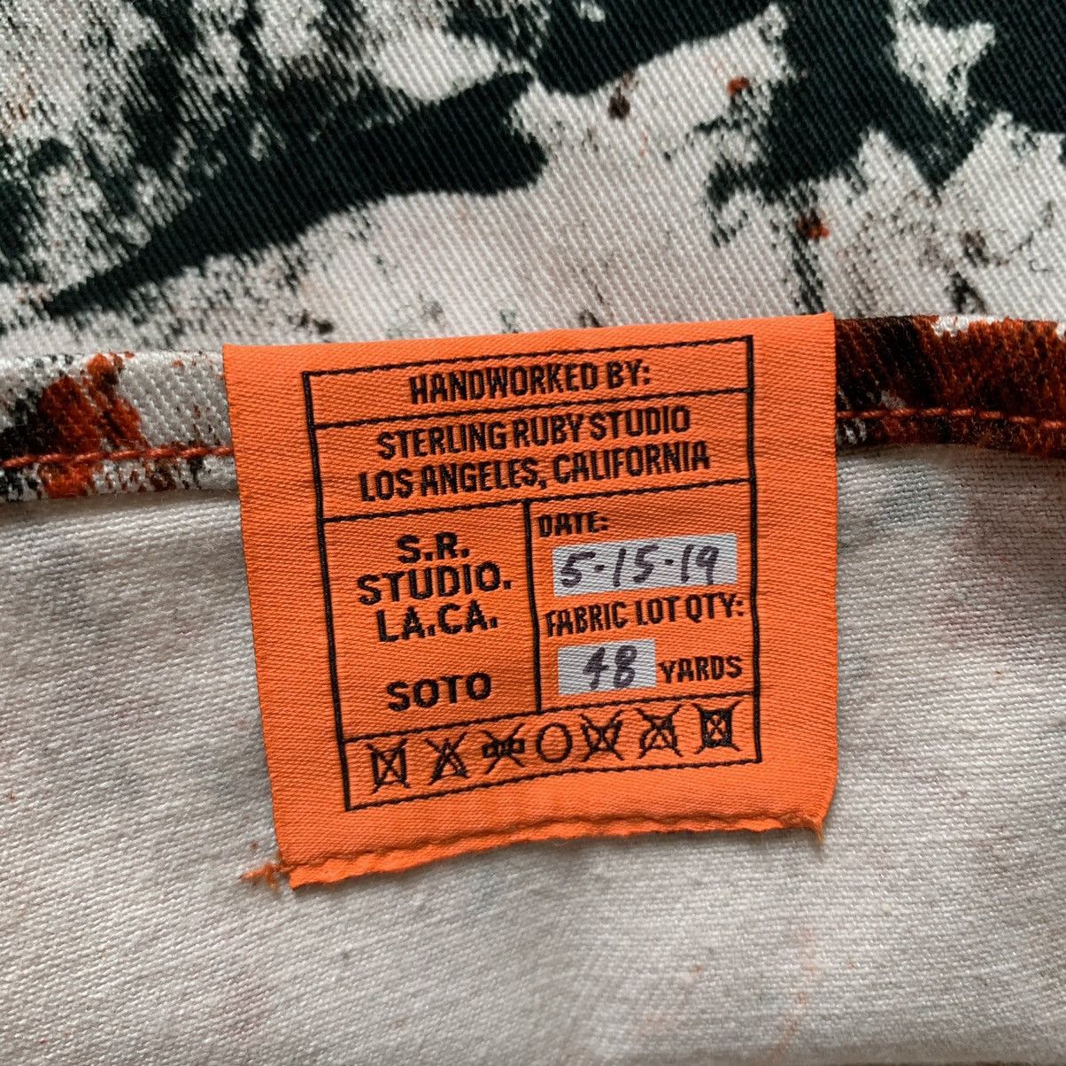 Sterling Ruby S. R. Studios LA CA SS2019 Paint Splatter Soto Shirt Size US M / EU 48-50 / 2 - 7 Thumbnail