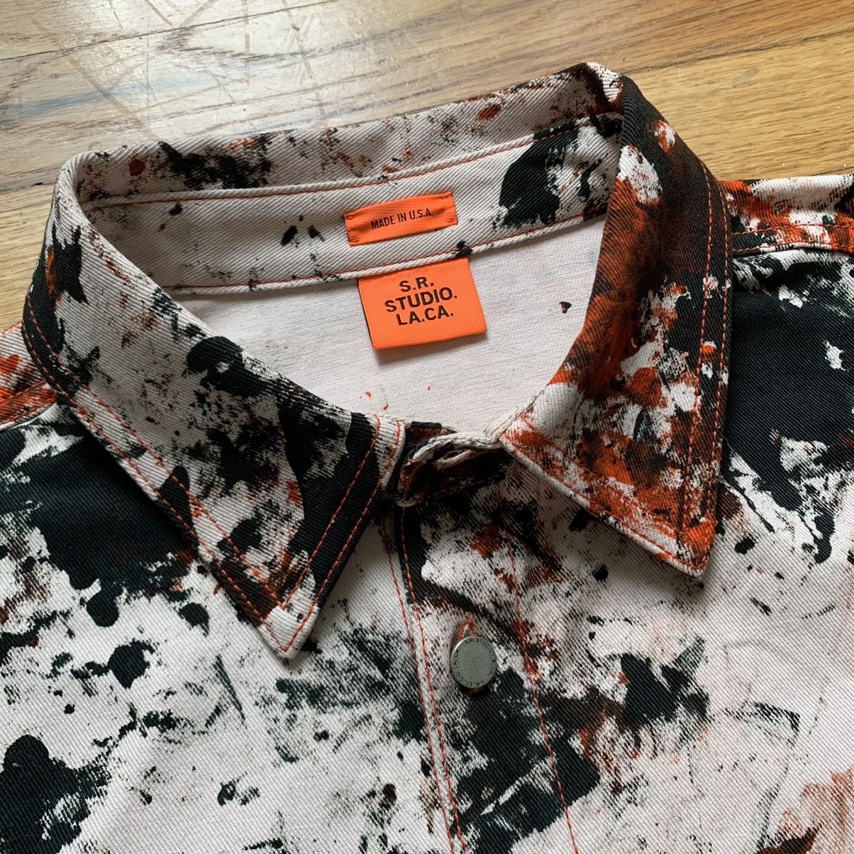 Sterling Ruby S. R. Studios LA CA SS2019 Paint Splatter Soto Shirt Size US M / EU 48-50 / 2 - 3 Thumbnail
