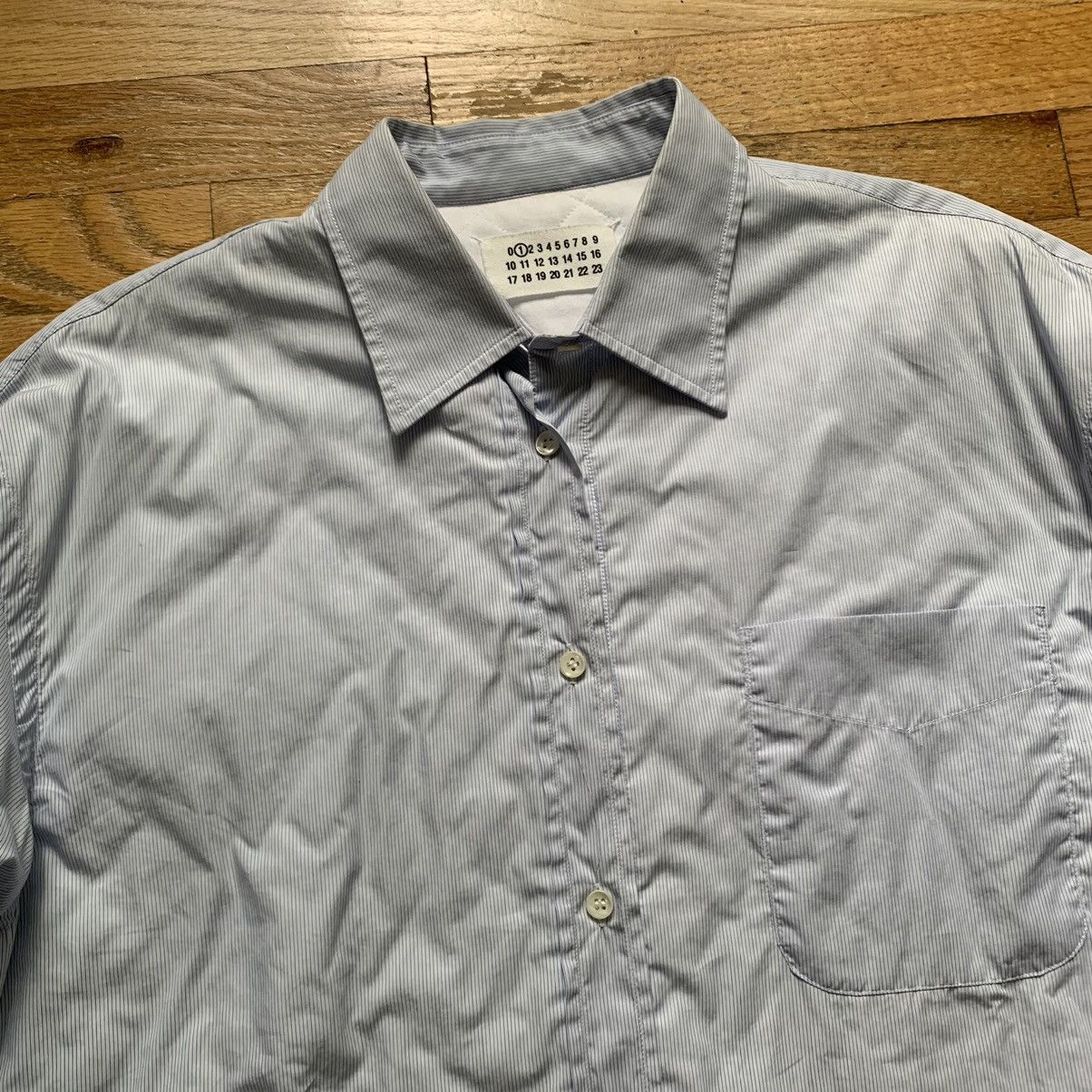 Maison Margiela FW2007 Padded Quilted Button Up Shirt Size US M / EU 48-50 / 2 - 3 Thumbnail