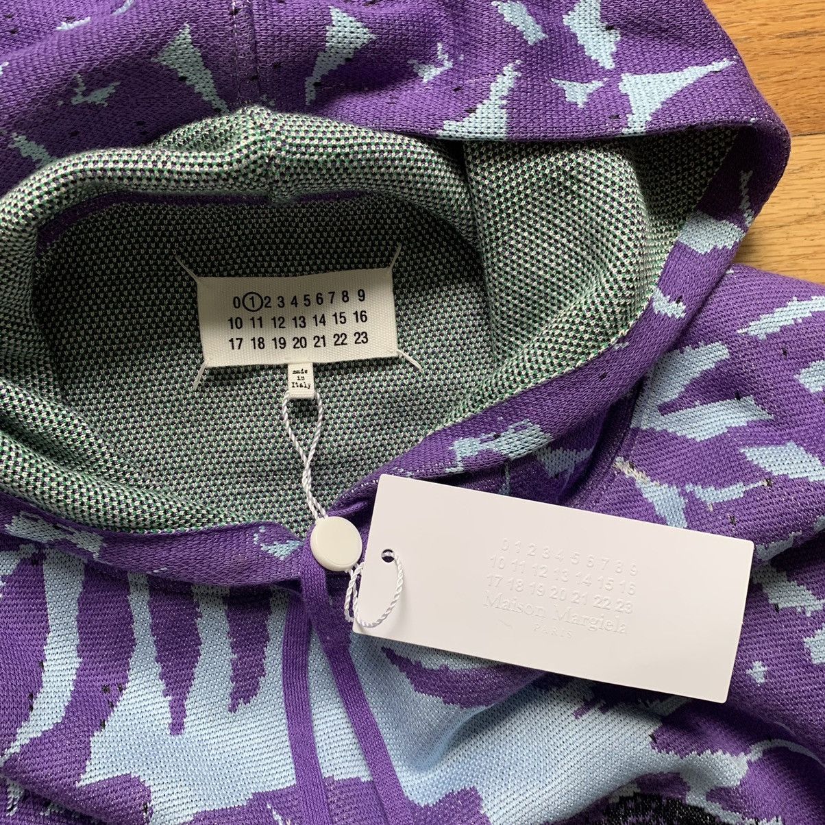 Maison Margiela SS2018 Graphic Knit Hoodie Size US S / EU 44-46 / 1 - 6 Thumbnail