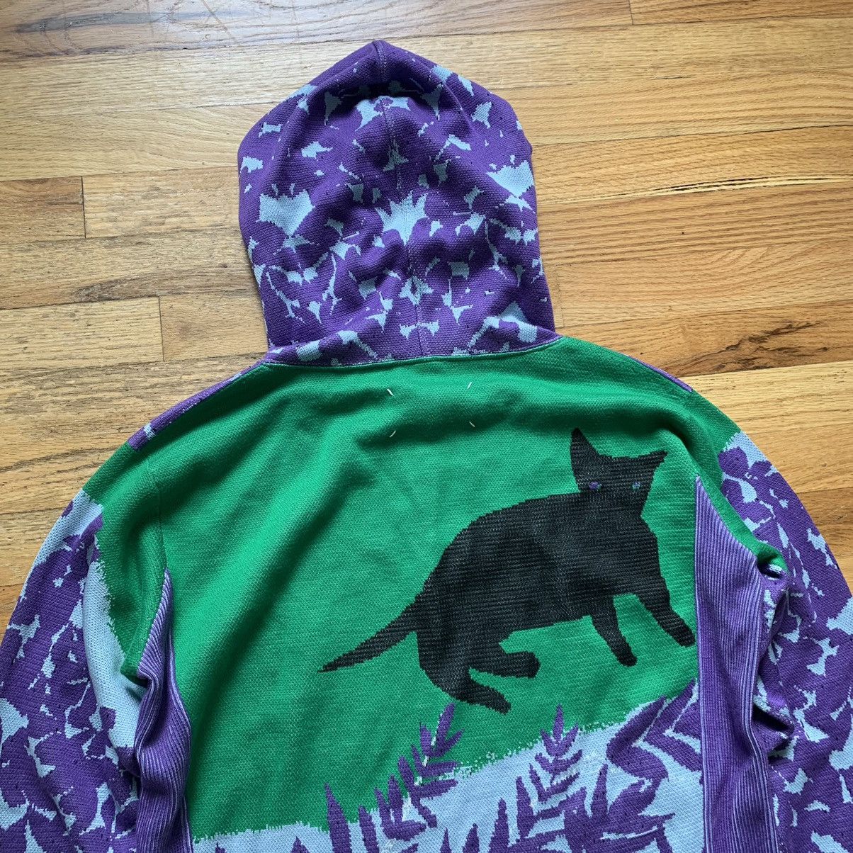 Maison Margiela SS2018 Graphic Knit Hoodie Size US S / EU 44-46 / 1 - 5 Thumbnail