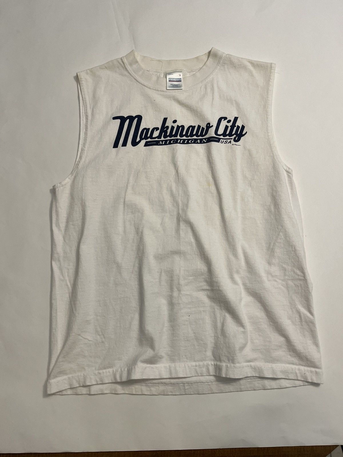 Other VINTAGE 90s Extra Cutoff Tank Top Shirt Size US M / EU 48-50 / 2 - 1 Thumbnail
