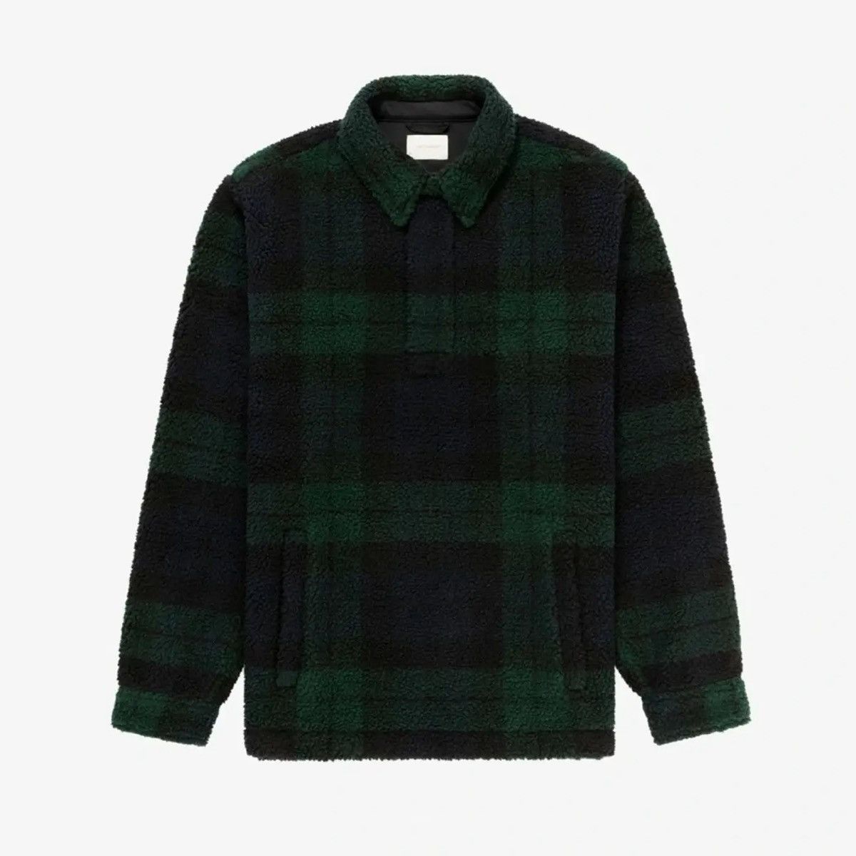 image of Aime Leon Dore Ald Blackwatch Plaid Fleece Fw20 Size M, Men's