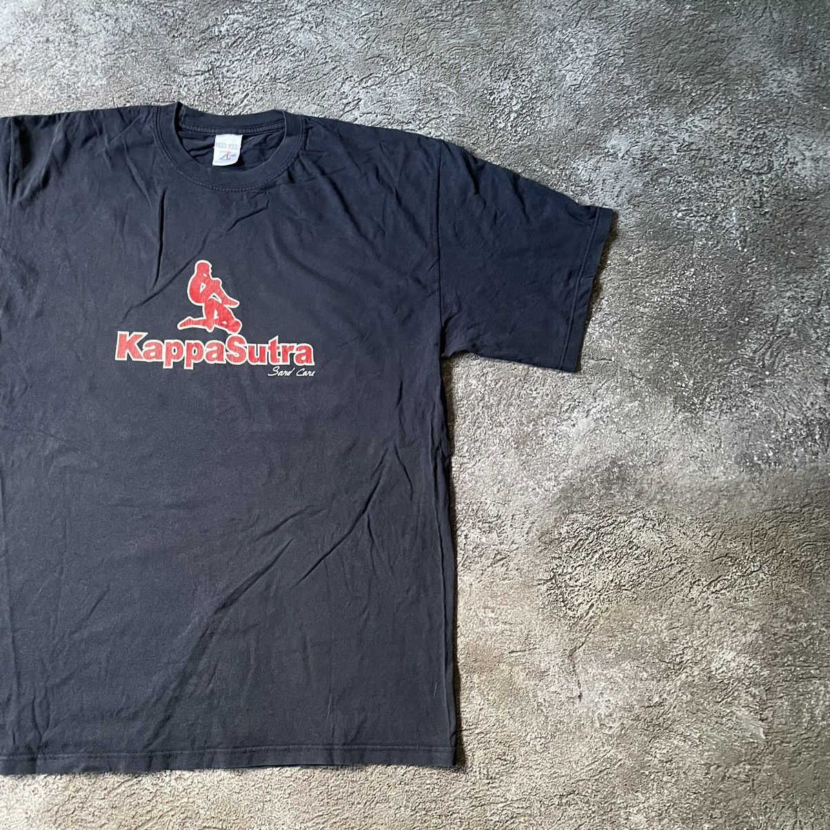 Vintage Vintage Y2K Kappasutra Graphic Tee Black Oversized Indie XL Size US XL / EU 56 / 4 - 3 Thumbnail