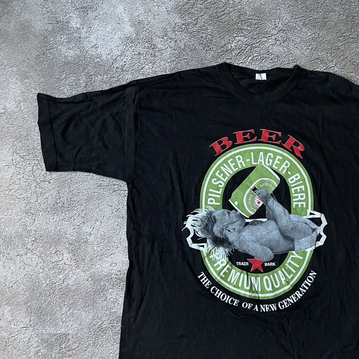 Vintage Vintage Y2K Punk Graphic Tee Sun Faded Streetwear Slim XL Size US XL / EU 56 / 4 - 4 Thumbnail