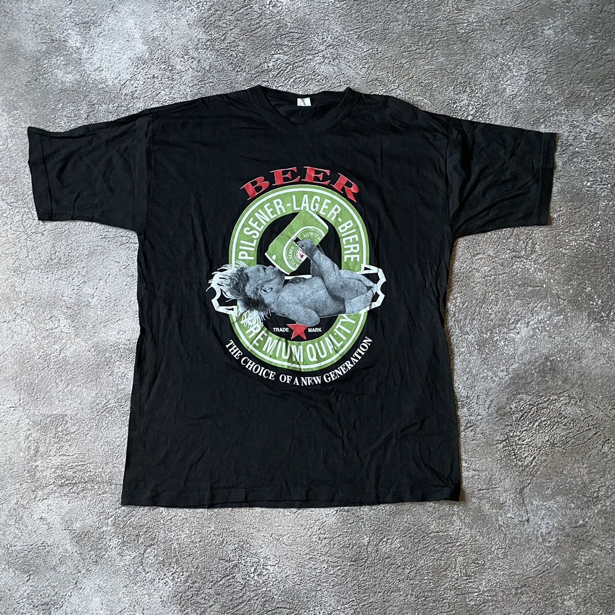 Vintage Vintage Y2K Punk Graphic Tee Sun Faded Streetwear Slim XL Size US XL / EU 56 / 4 - 2 Thumbnail