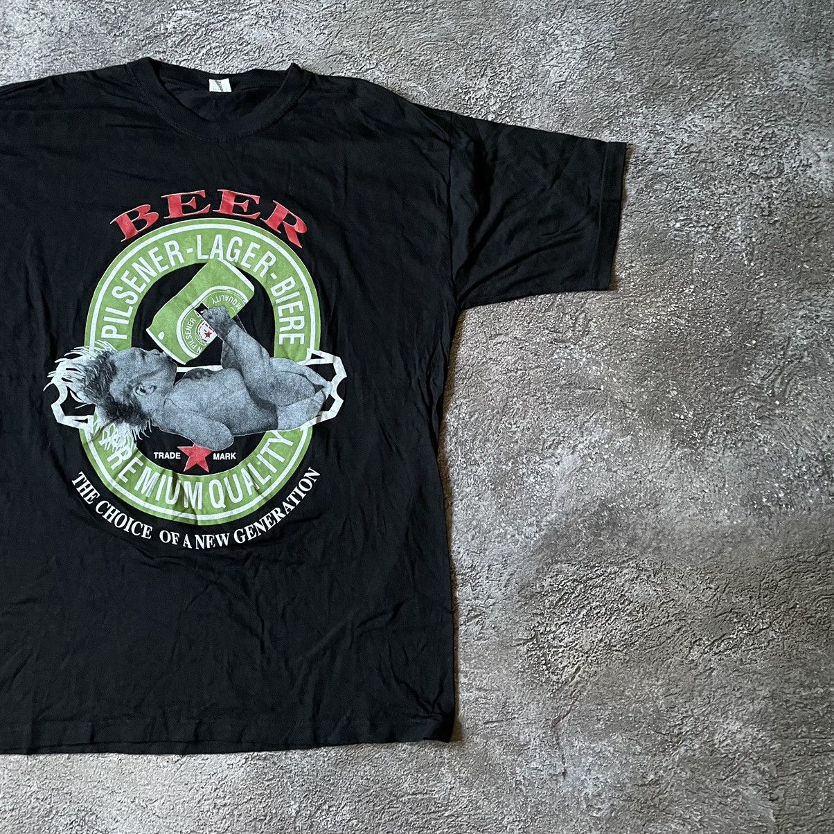 Vintage Vintage Y2K Punk Graphic Tee Sun Faded Streetwear Slim XL Size US XL / EU 56 / 4 - 3 Thumbnail