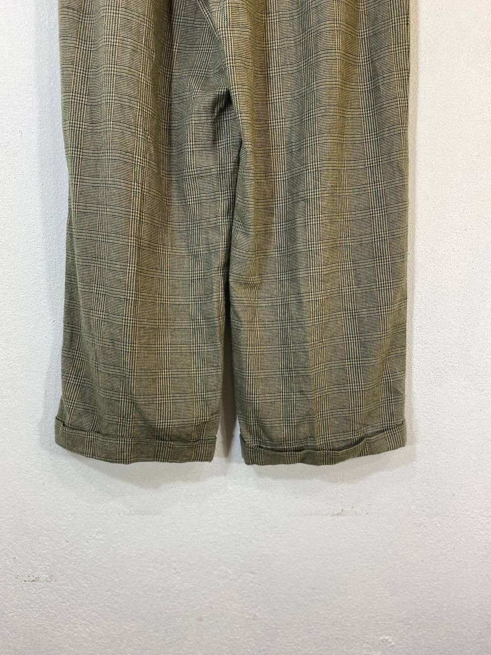 Eddie Bauer vintage eddie bauer wide leg checkered pants Size 29" - 3 Thumbnail