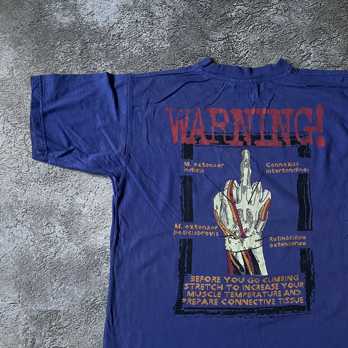 Vintage Vintage 90s Sun Faded Graphic Tee Skate Streetwear Relaxed M Size US M / EU 48-50 / 2 - 4 Thumbnail