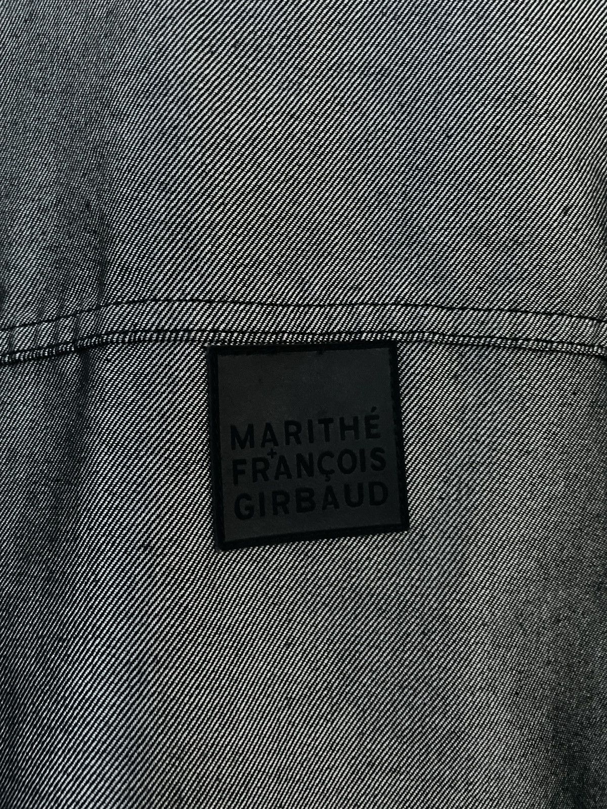 Marithe + Francois Girbaud Marithe Francois Girbaud Reflective Trucker Jacket Size US XL / EU 56 / 4 - 3 Thumbnail