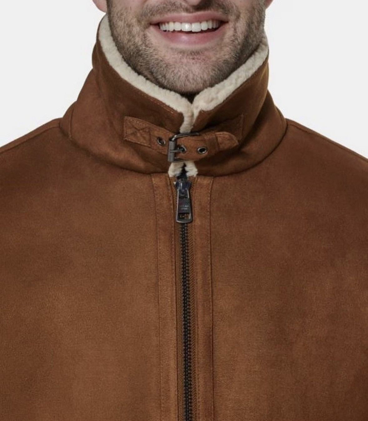 Calvin Klein B-3 Faux-Shearling Bomber Jacket Size US S / EU 44-46 / 1 - 11 Thumbnail