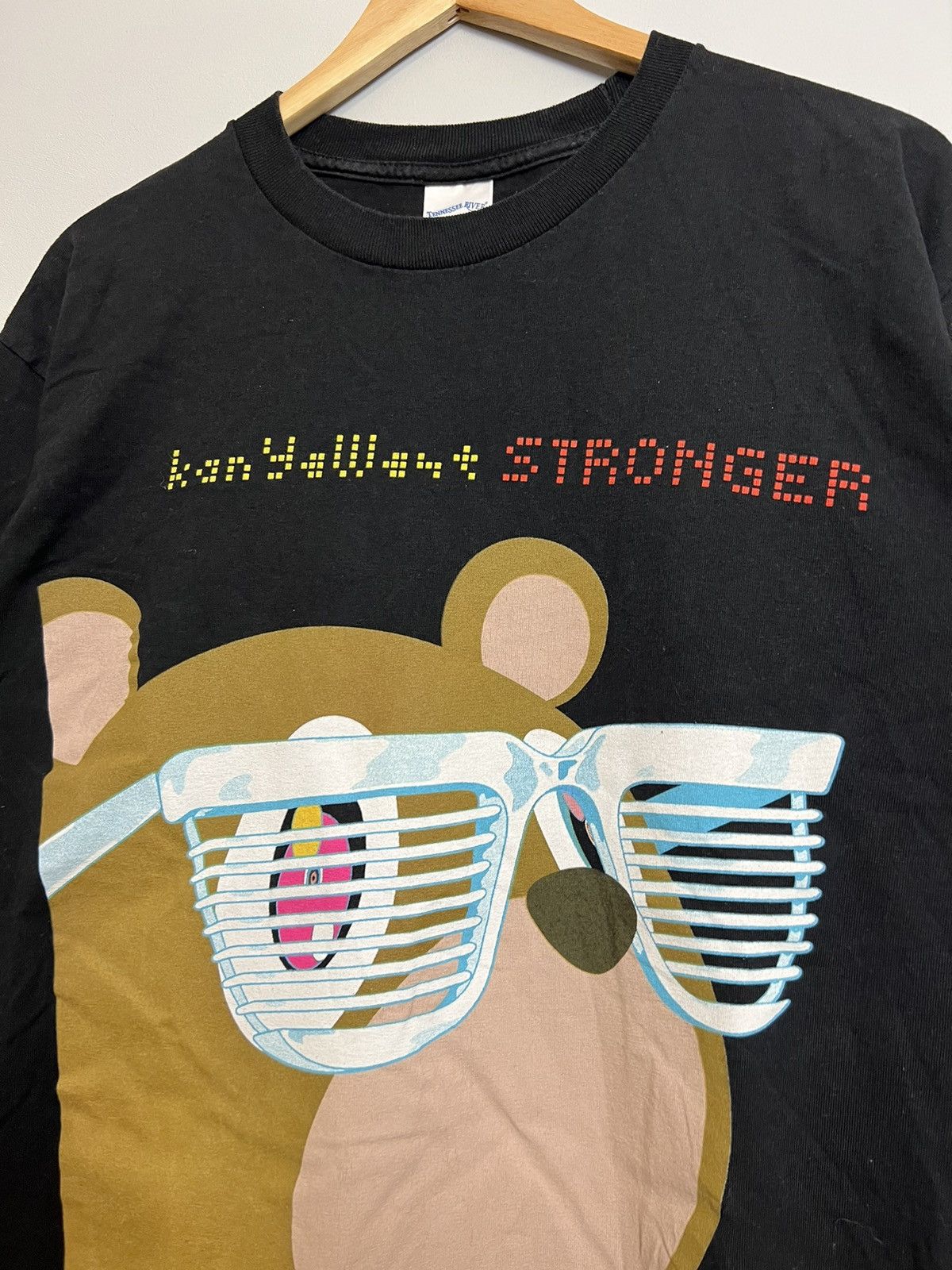 Kanye West Vintage 00s Kanye Daft Punk Stronger Murakami Rap Tee rare Size US L / EU 52-54 / 3 - 3 Thumbnail