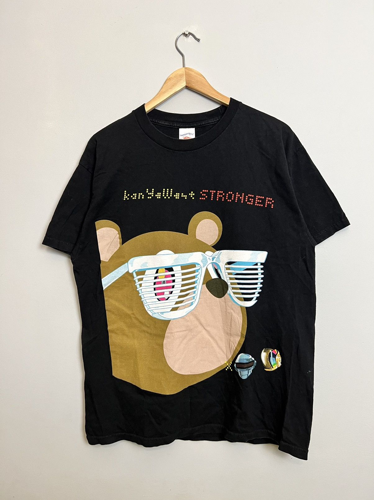 Kanye West Vintage 00s Kanye Daft Punk Stronger Murakami Rap Tee rare Size US L / EU 52-54 / 3 - 1 Thumbnail