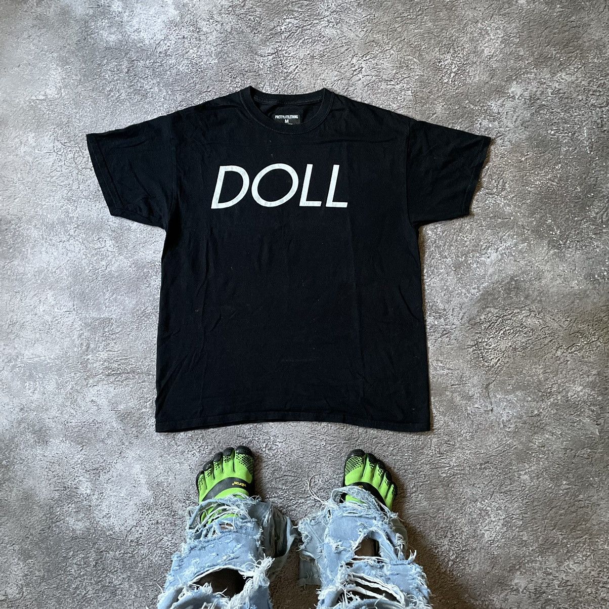 Vintage Vintage Y2K Doll Graphic Tee Black Oversized Grunge Skate XL Size US XL / EU 56 / 4 - 1 Thumbnail
