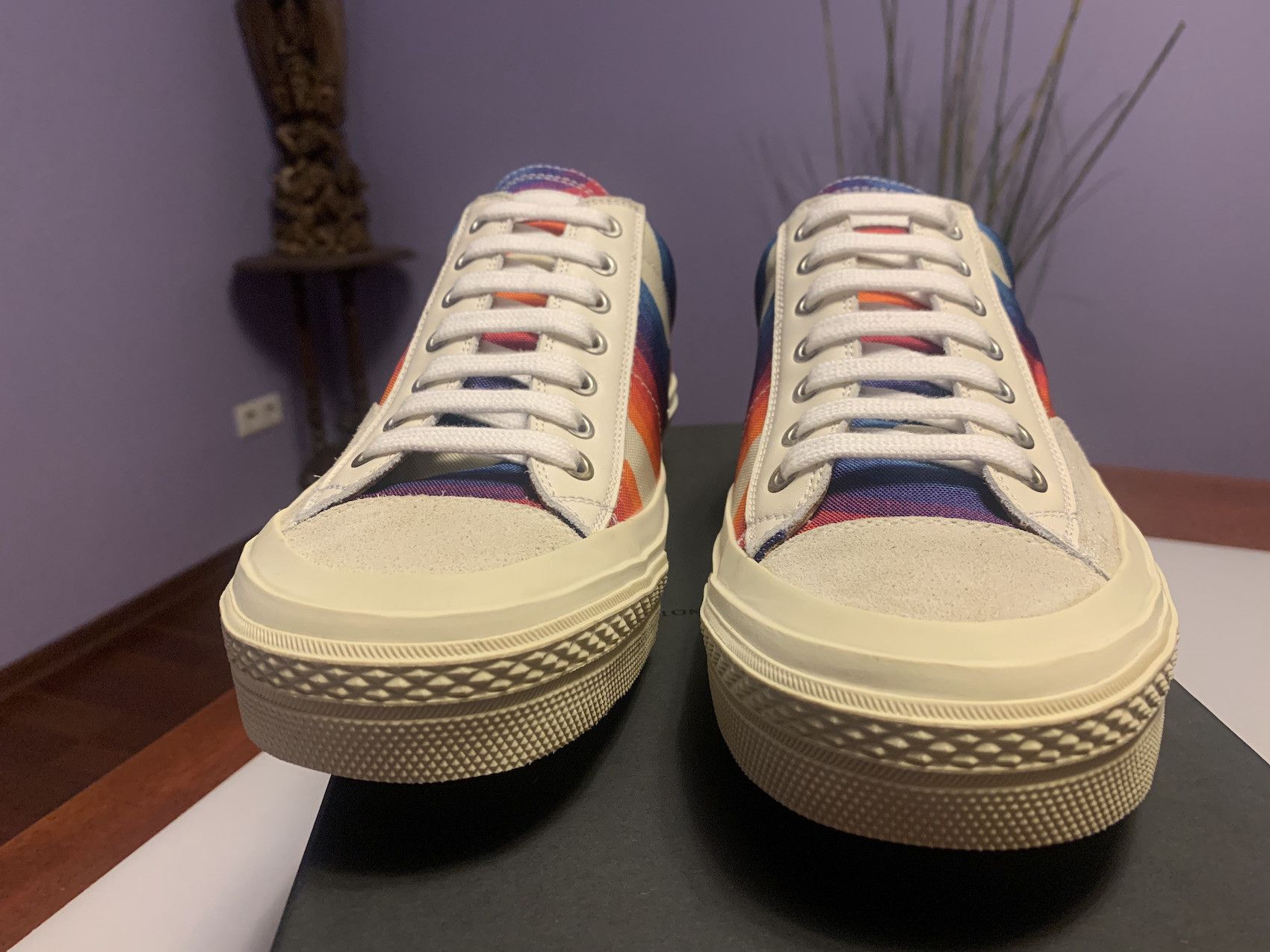 Dries Van Noten SS'19 VERNER PANTON Low Top Sneakers Size US 7 / EU 40 - 3 Thumbnail