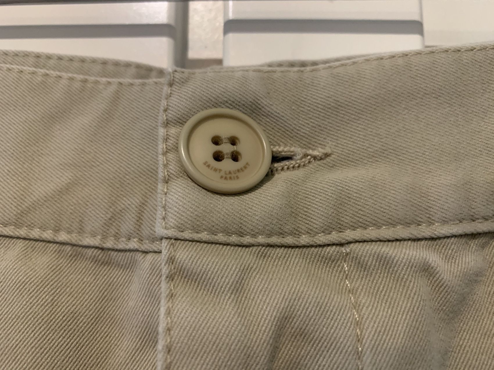 Saint Laurent Paris SS'17 Chino Skinny Distressed Size US 34 / EU 50 - 6 Thumbnail