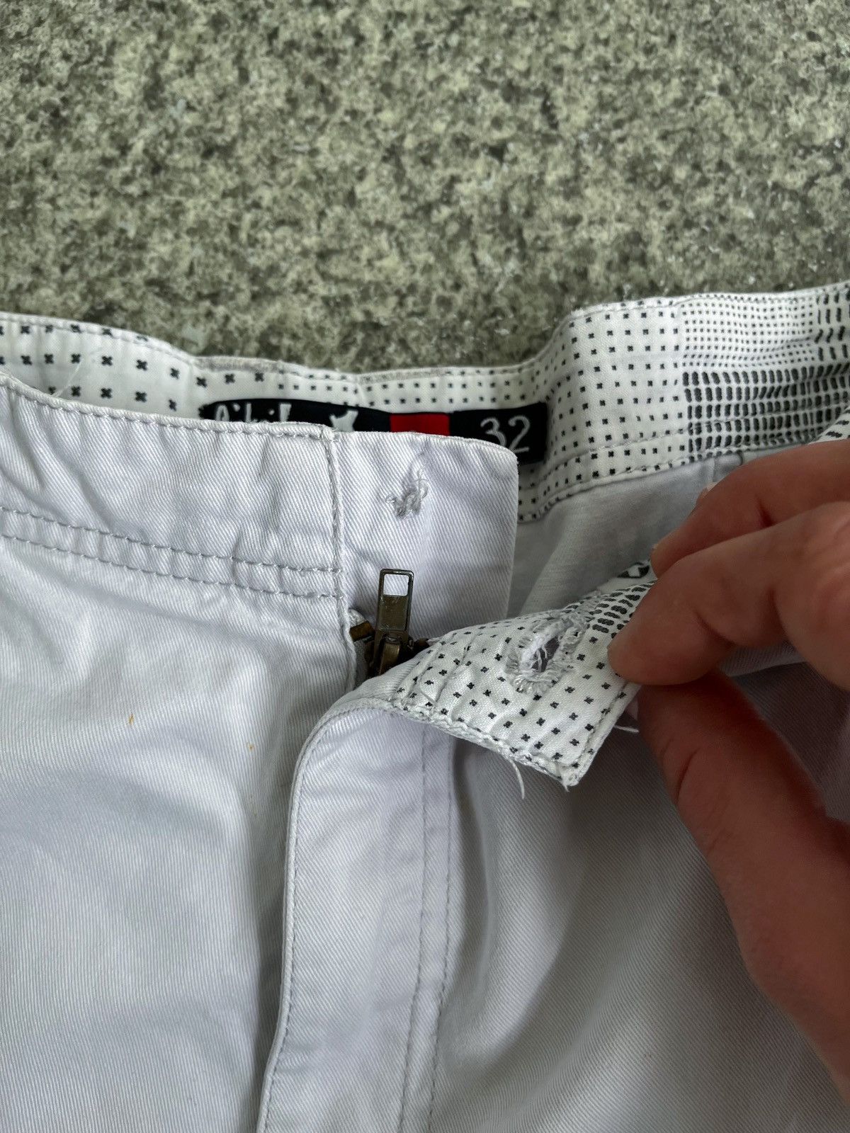 Quiksilver × Vintage VINTAGE Y2K QUIKSILVER CARGO DRILL SHORTS Size US 32 / EU 48 - 8 Thumbnail