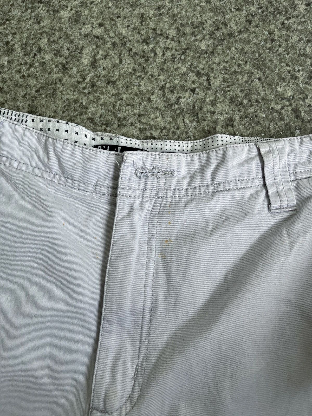 Quiksilver × Vintage VINTAGE Y2K QUIKSILVER CARGO DRILL SHORTS Size US 32 / EU 48 - 6 Thumbnail