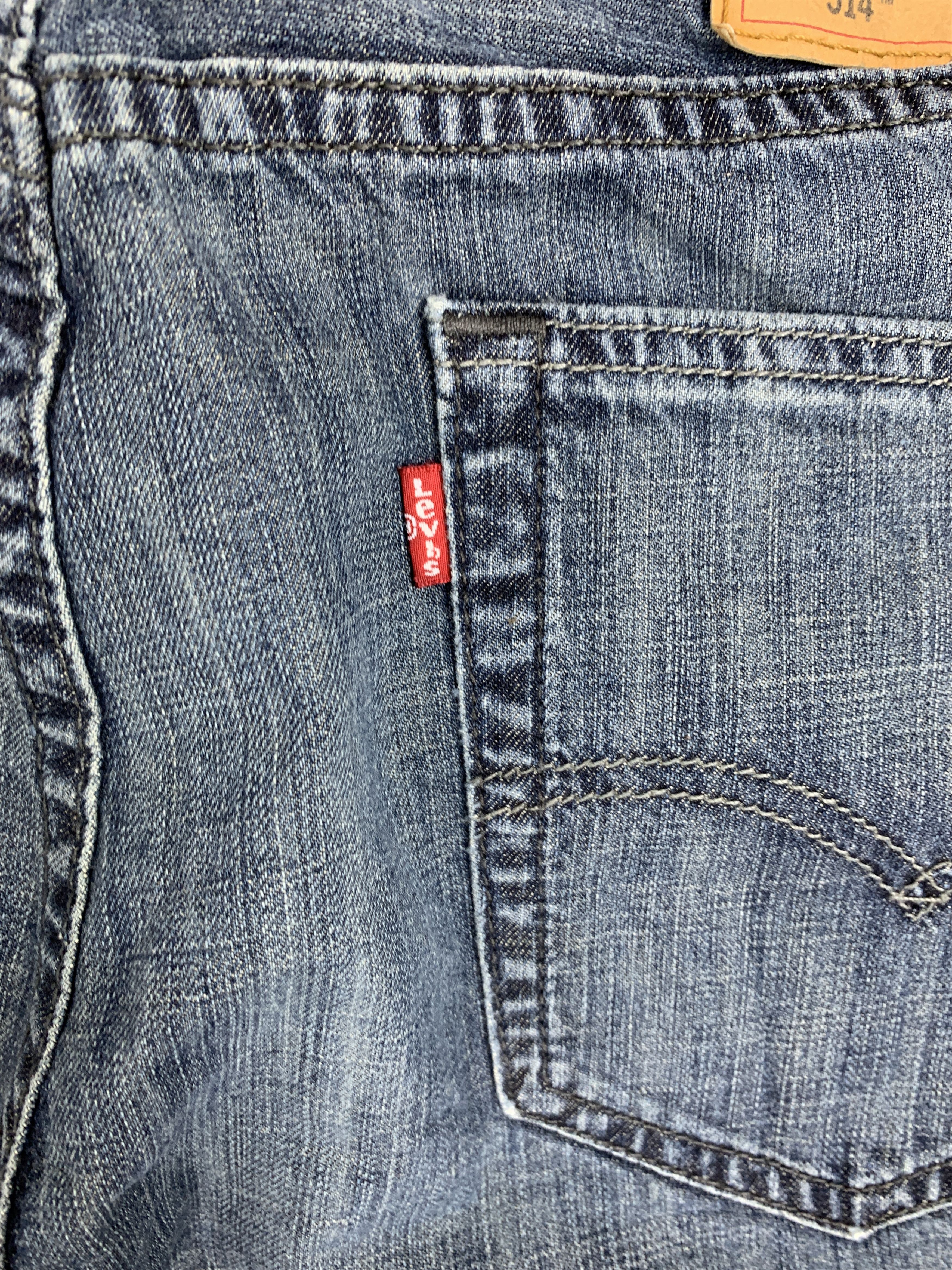 Levi's Vintage LEVI'S 514 Distressed Faded Straight Cut Jeans Size US 32 / EU 48 - 8 Thumbnail