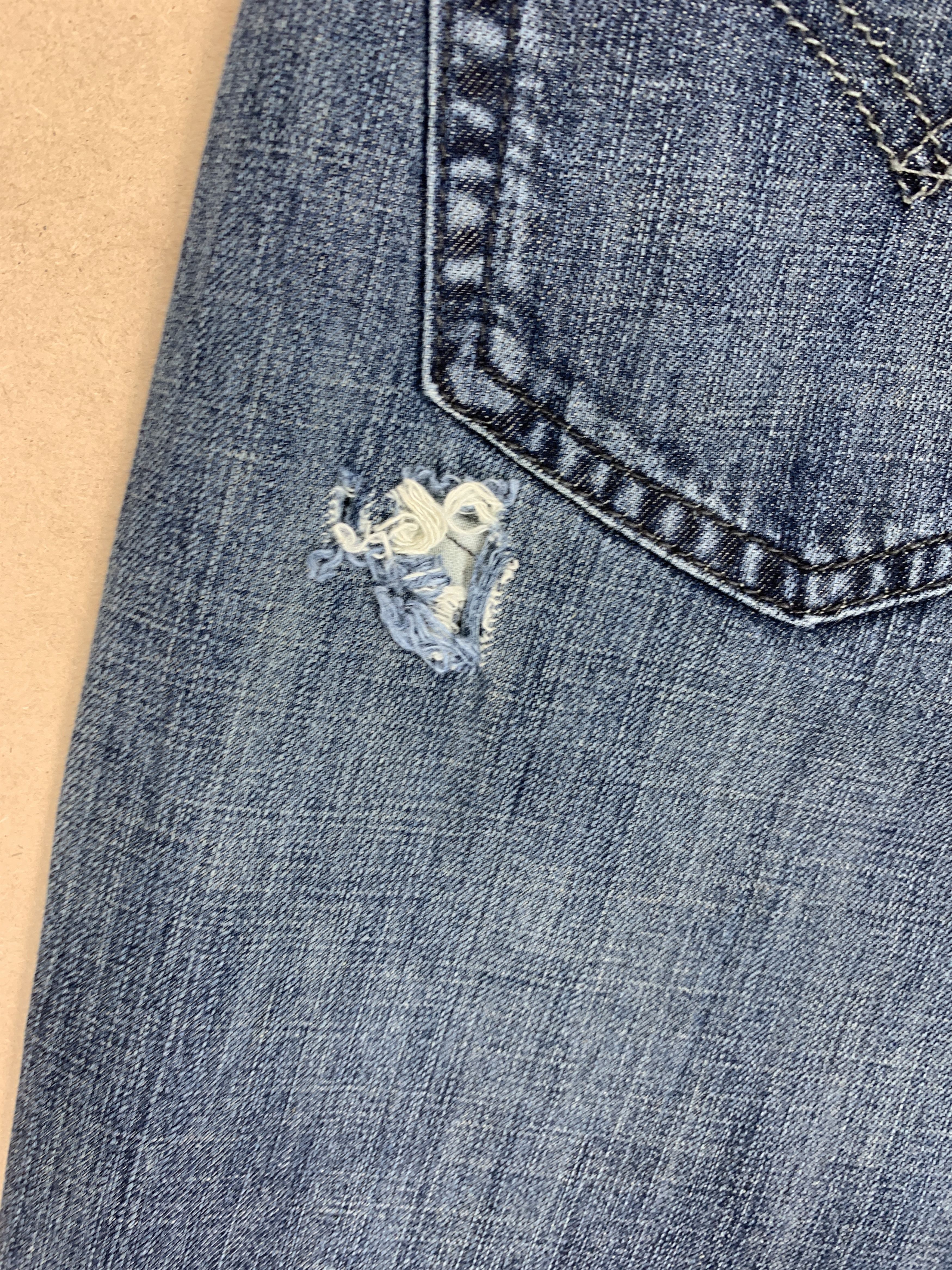 Levi's Vintage LEVI'S 514 Distressed Faded Straight Cut Jeans Size US 32 / EU 48 - 9 Thumbnail