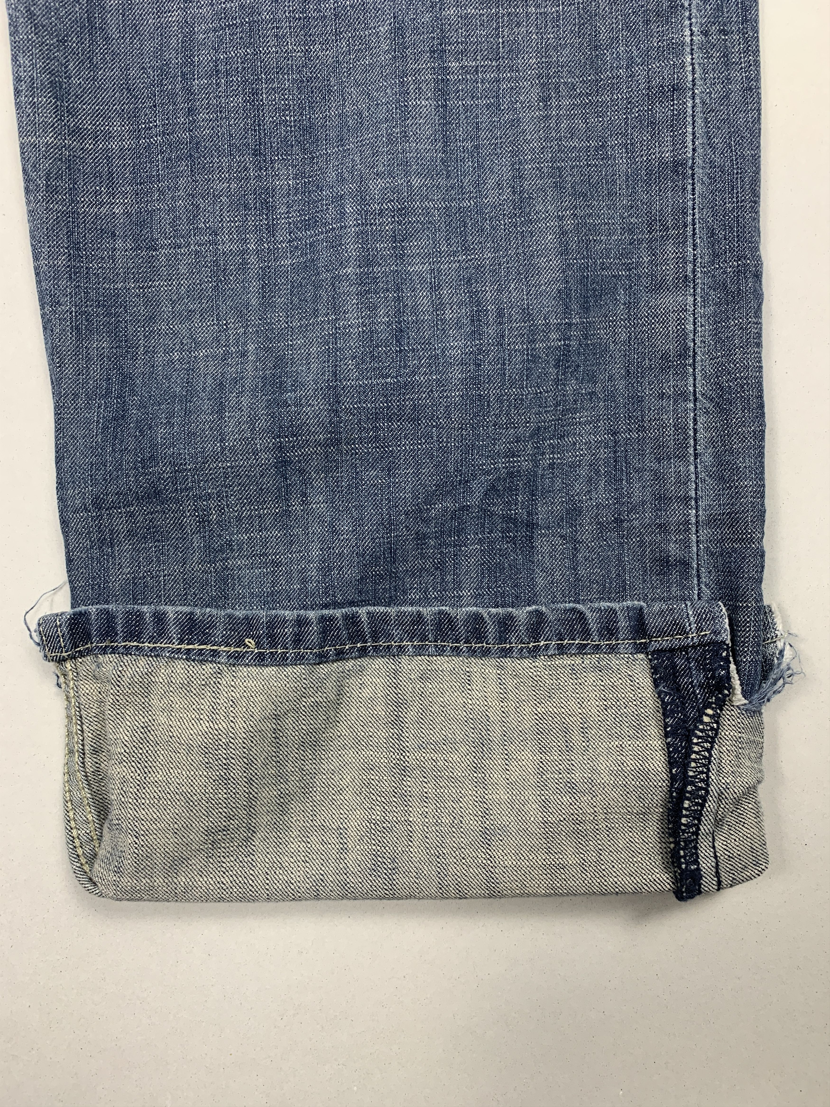 Levi's × Vintage Vintage LEVI'S 569 Distressed Faded Mid Wash Jeans Size US 36 / EU 52 - 2 Thumbnail