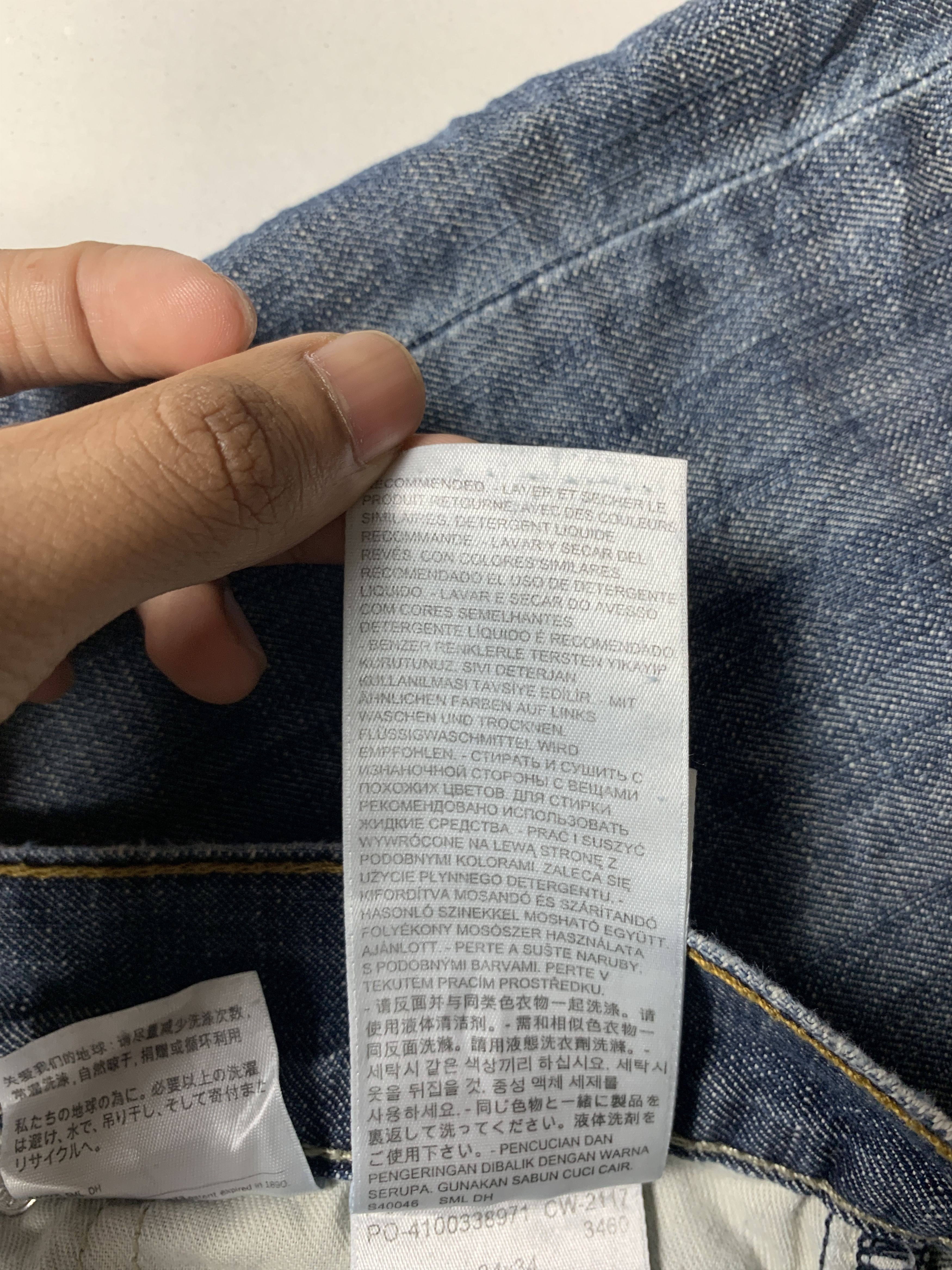 Levi's × Vintage Vintage LEVI'S 569 Distressed Faded Mid Wash Jeans Size US 36 / EU 52 - 15 Thumbnail