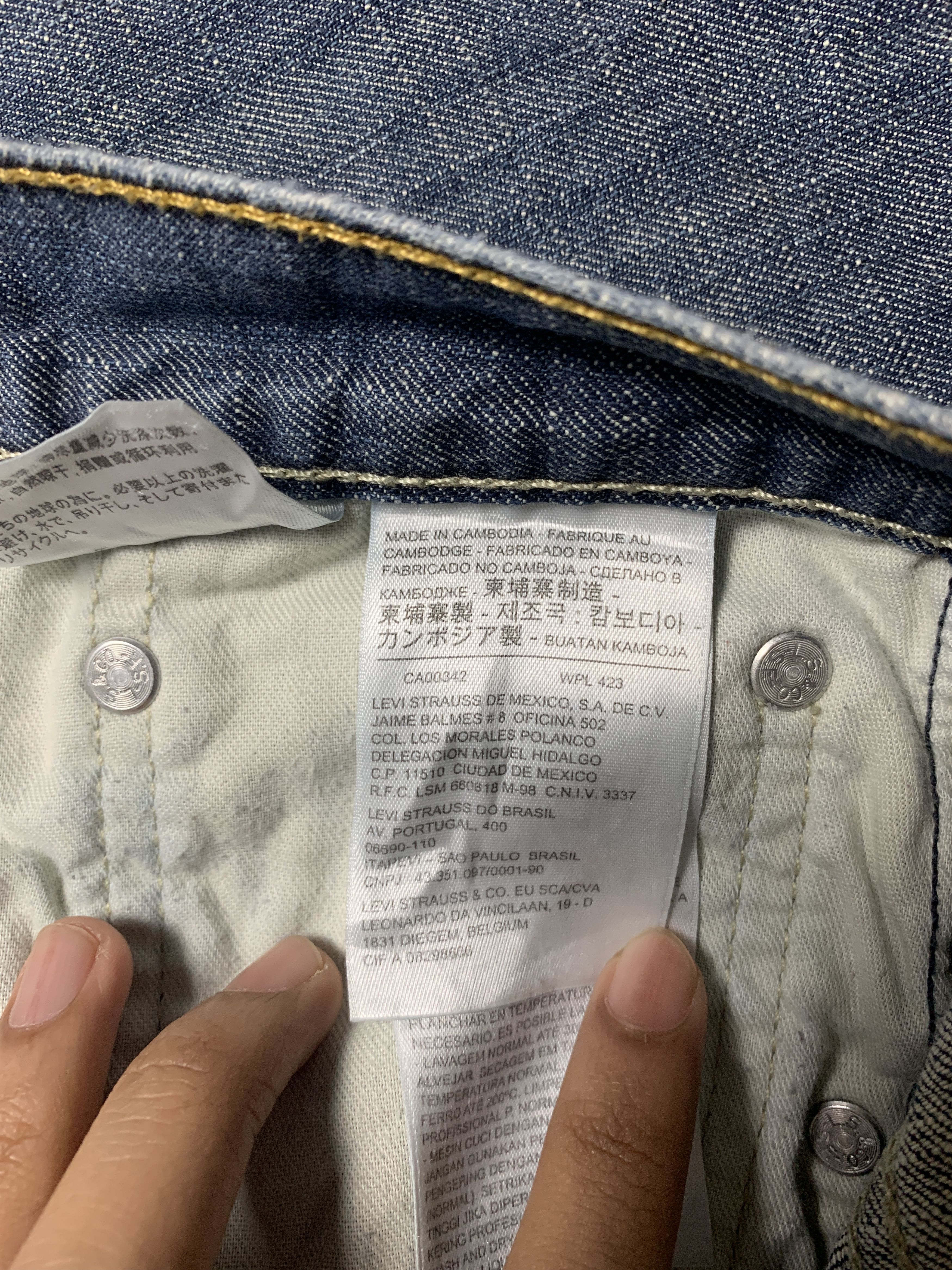 Levi's × Vintage Vintage LEVI'S 569 Distressed Faded Mid Wash Jeans Size US 36 / EU 52 - 12 Thumbnail