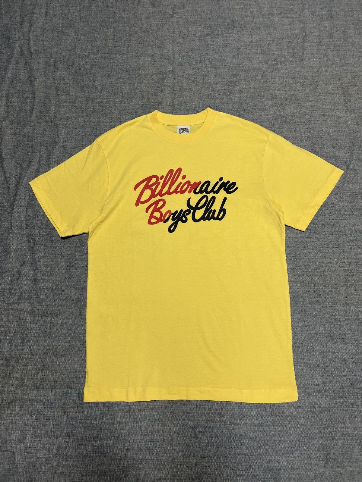 Billionaire Boys Club Billionaire Boys Club BBC Flip Script T-Shirt Yellow Size US L / EU 52-54 / 3 - 1 Thumbnail