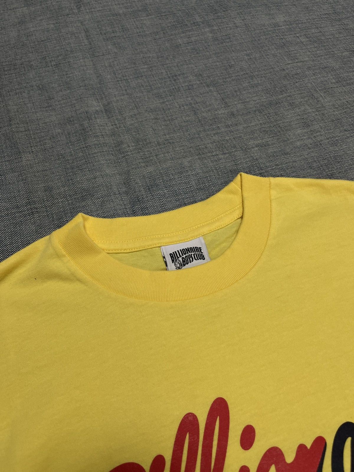 Billionaire Boys Club Billionaire Boys Club BBC Flip Script T-Shirt Yellow Size US L / EU 52-54 / 3 - 3 Thumbnail