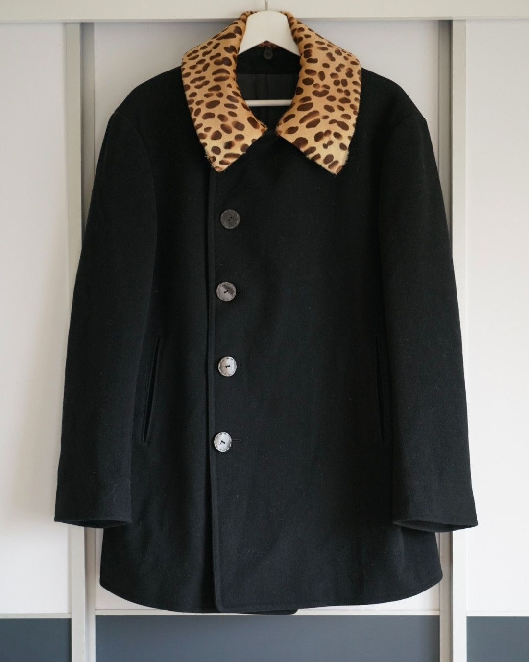 Yohji Yamamoto 02aw Removable Fur JKT